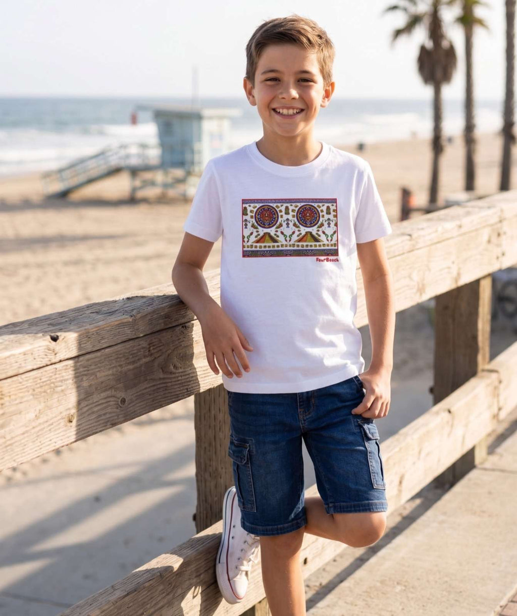 VR 23T - T-SHIRT 3-18A - FOUR BEACH