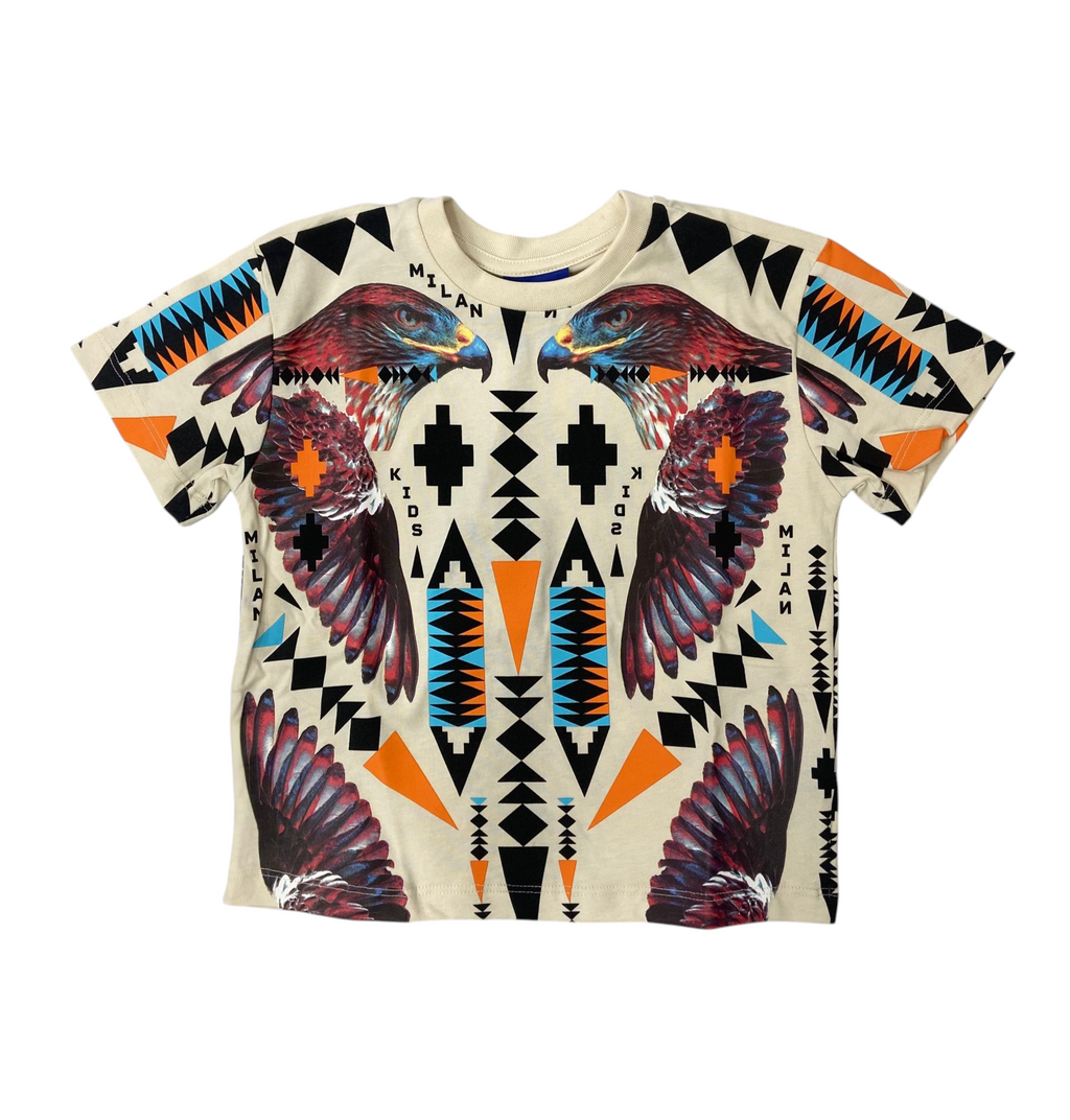 S6CMJBTH043 - T-SHIRT 3-18A - COUNTY OF MILAN BY MARCELO BURLON