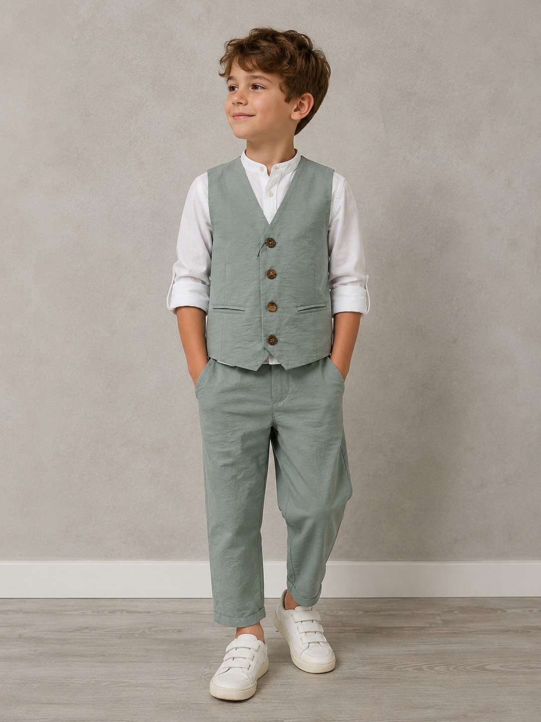 NT2761B - PANTALONE 3-18A - NEVER TOO