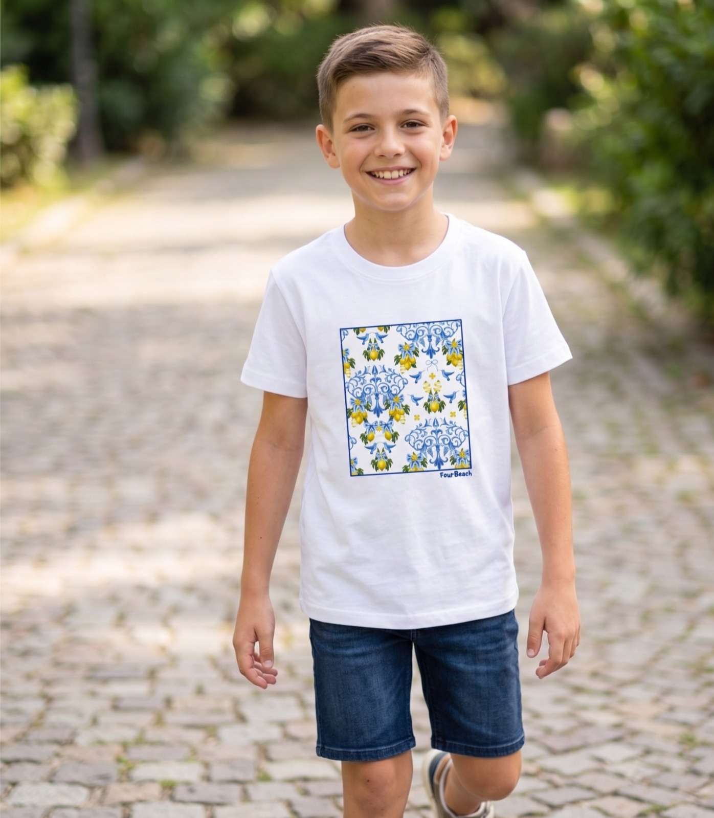 VR 16T - T-SHIRT 3-18A - FOUR BEACH