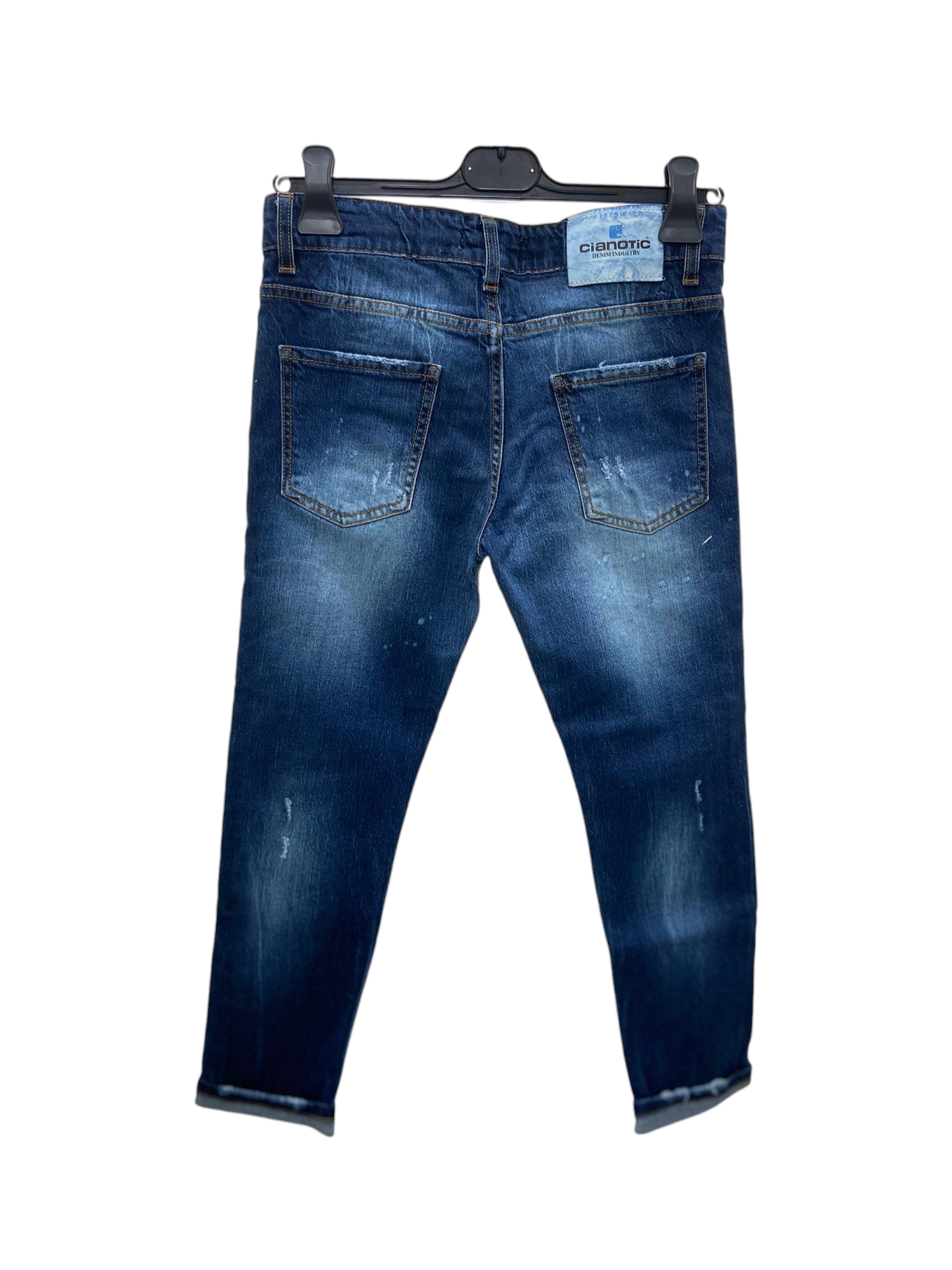 DQ6 20185 - JEANS 3-18A - CIANOTIC