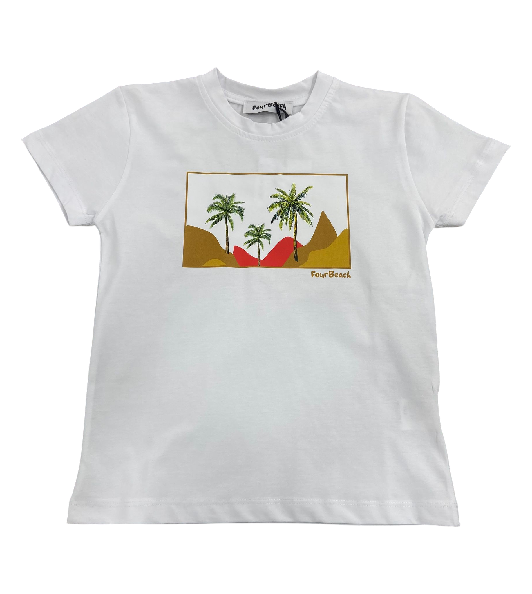 VR 01T - T-SHIRT 3-18A - FOUR BEACH