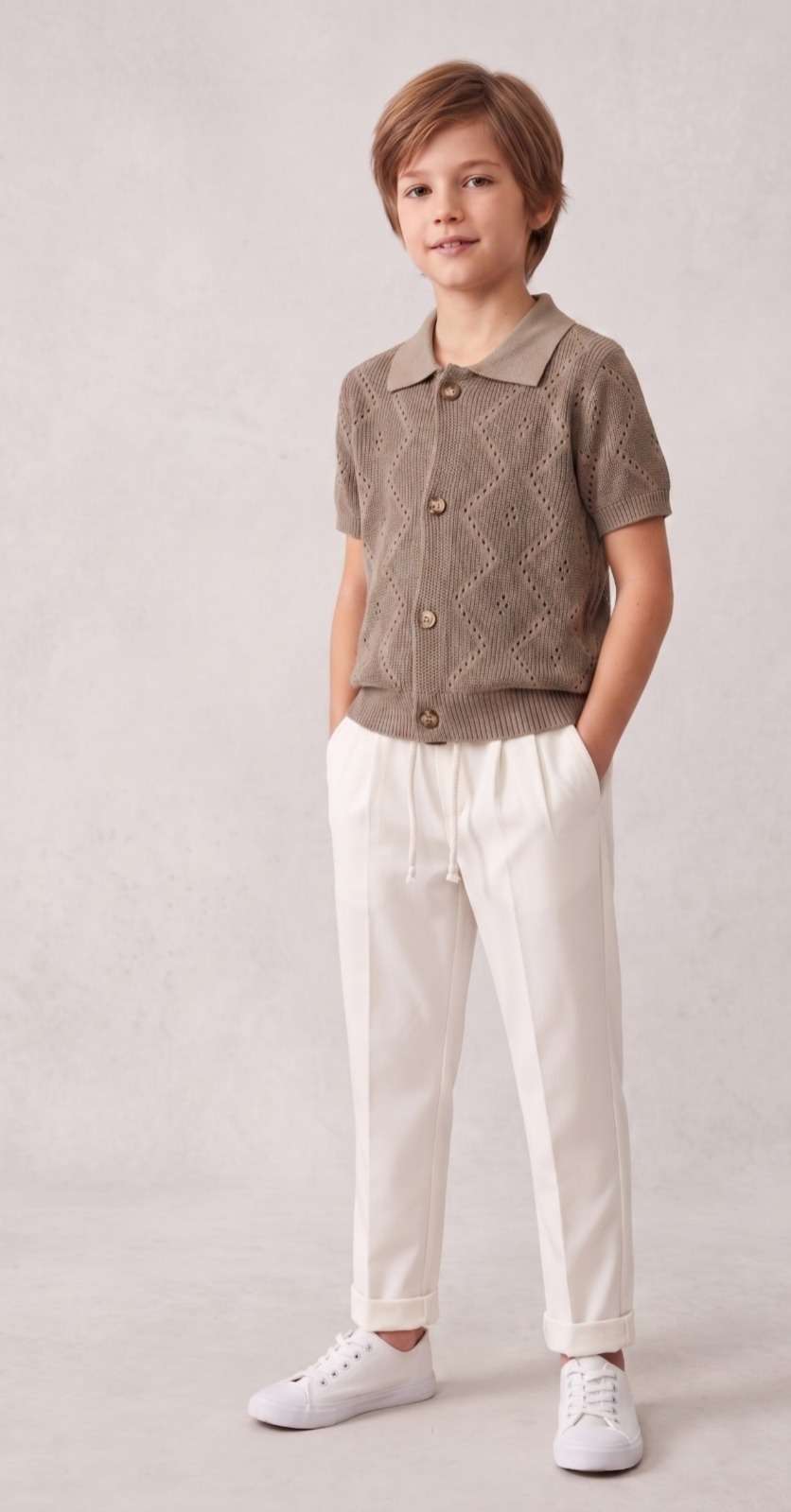 BR123-PA123 - PANTALONE 3-18A - BRIAN RUSH