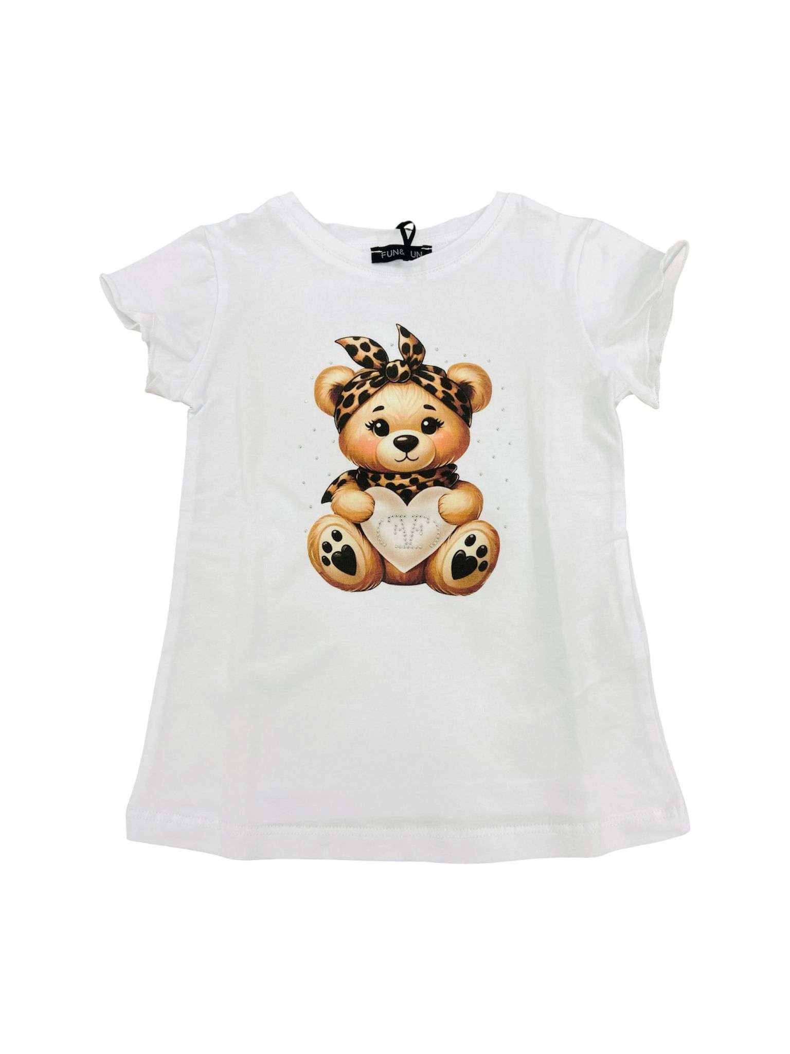 FNTS03330 - T-SHIRT 3-36M - FUN FAN COUTURE