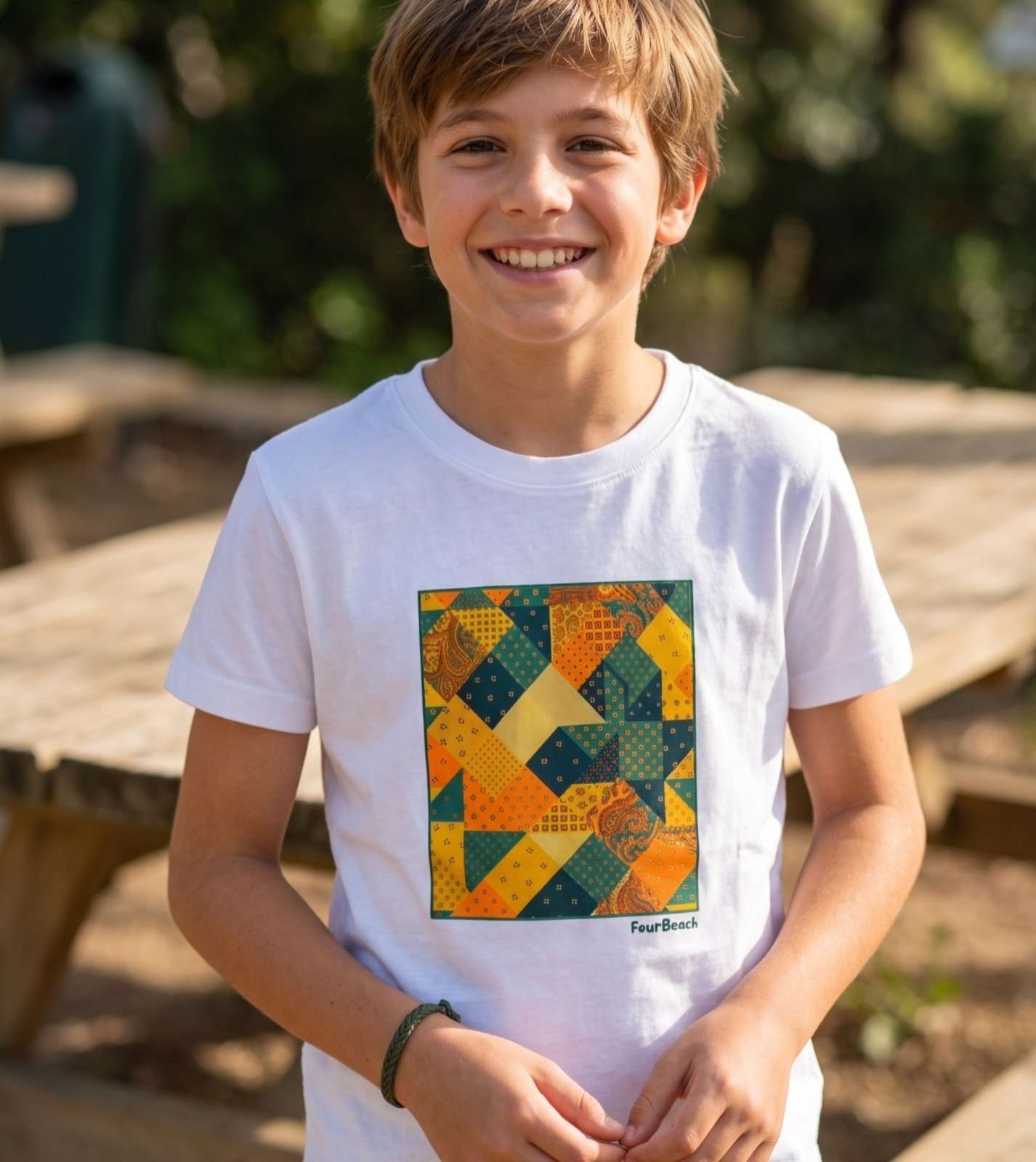 VR 15T - T-SHIRT 3-18A - FOUR BEACH