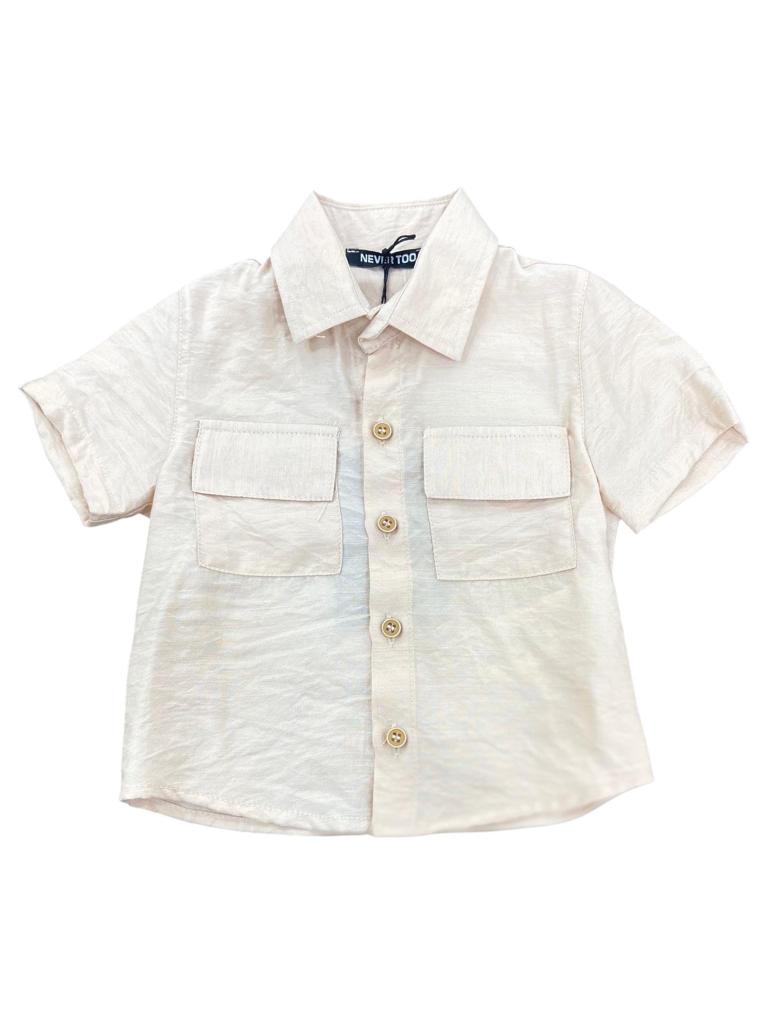 NT2770N - CAMICIA 3-36M - NEVER TOO