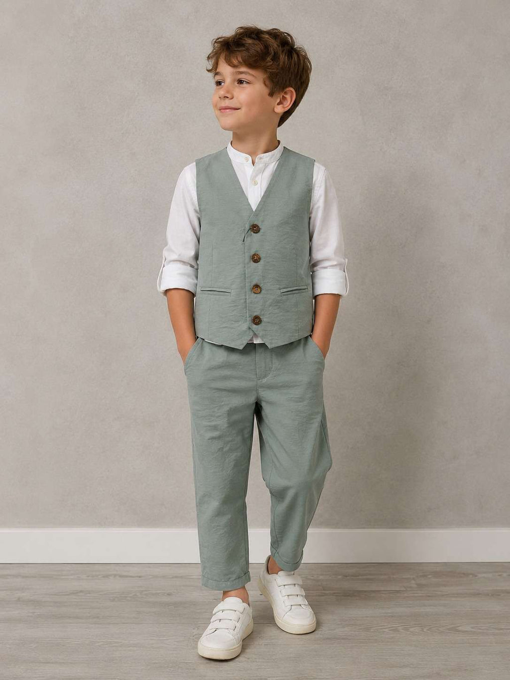NT2760B - GILET 3-18A - NEVER TOO