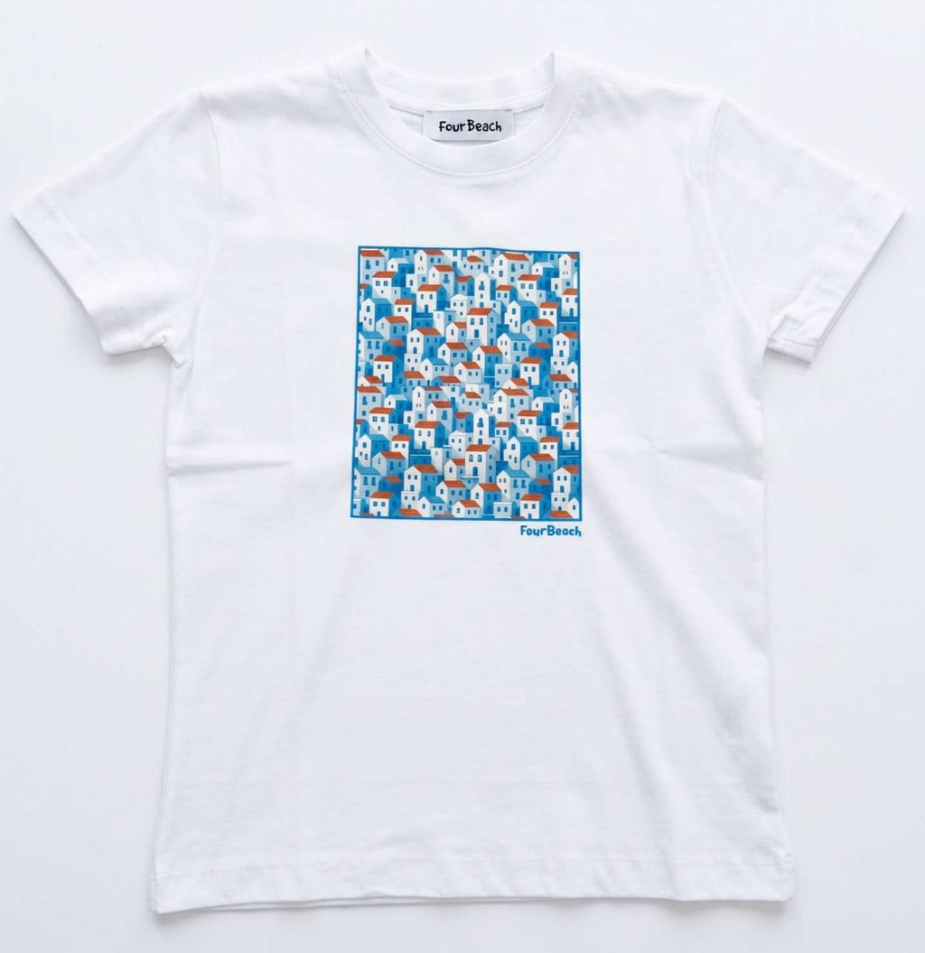 VR 07T - T-SHIRT 3-18A - FOUR BEACH