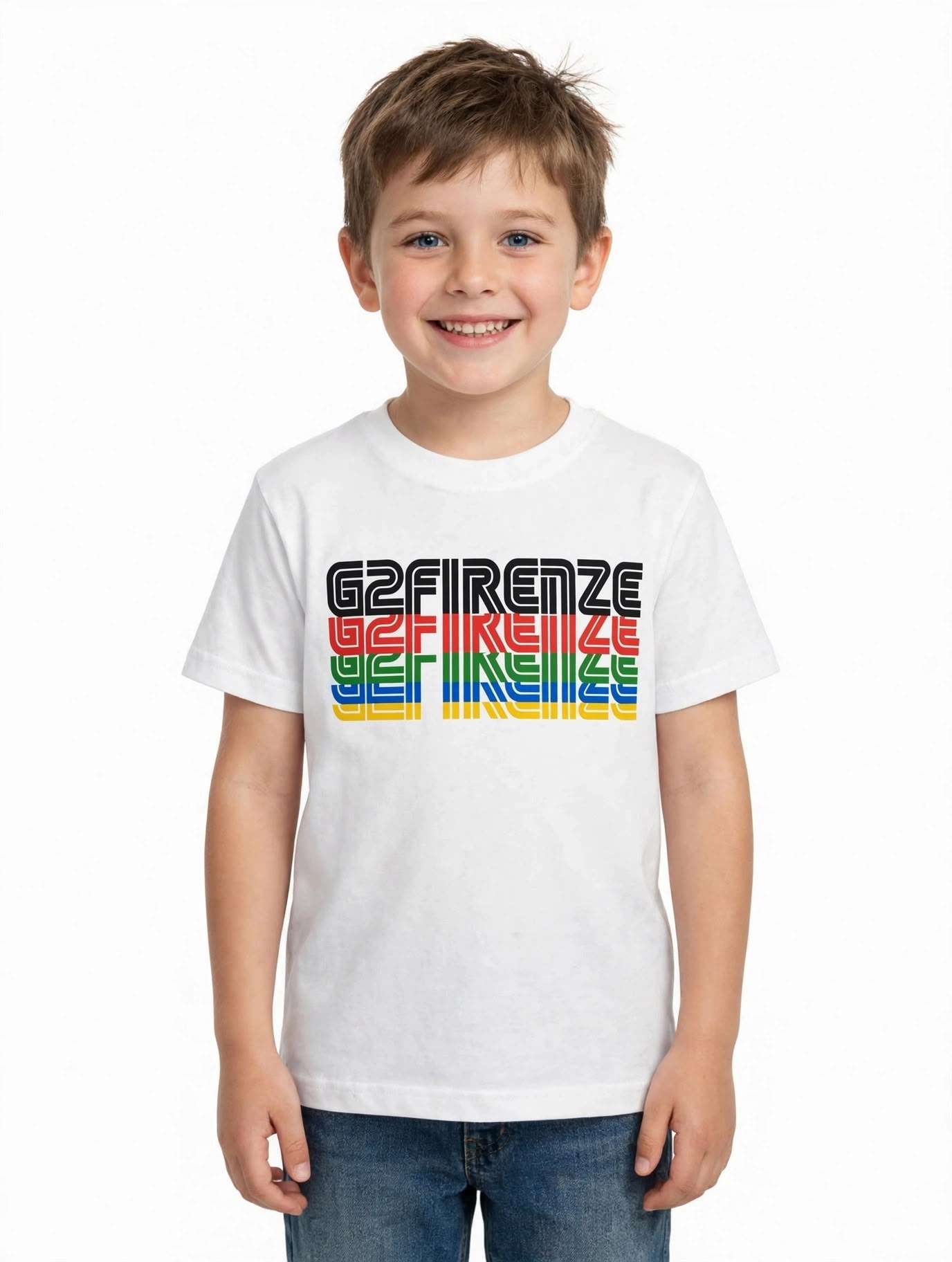 RAINBOW SHIRT - T-SHIRT 3-18A - G2 Firenze