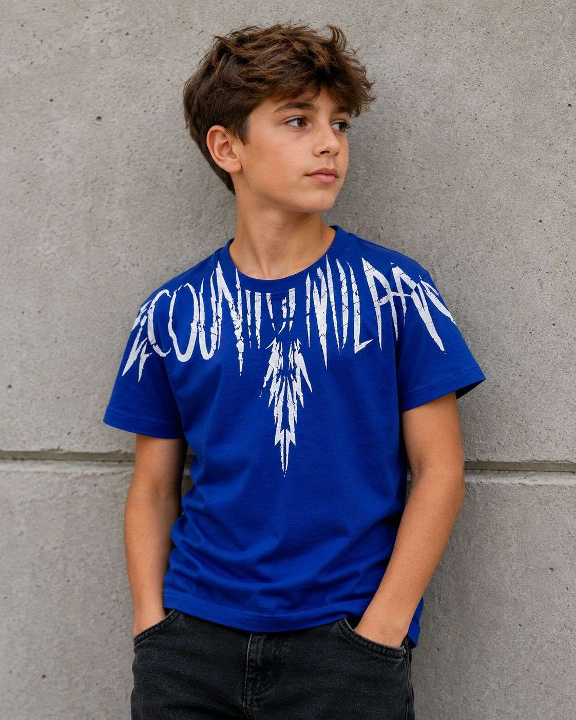 S6CMJBTH026 - T-SHIRT 2-16A - COUNTRY OF MILANO BY MARCELO BURLON